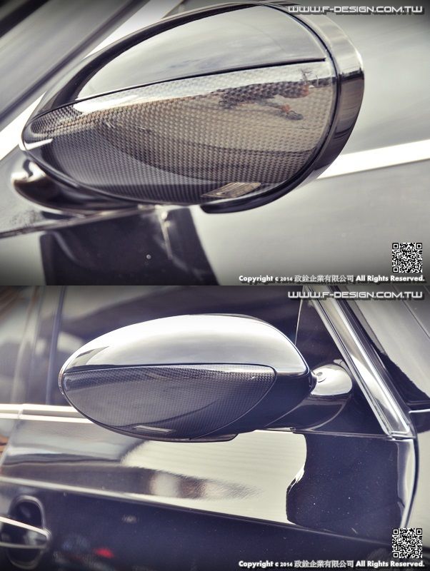 BMW E60 M5 E64 M6 carbon mirror cover 01